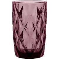 Copo Long Drink 13X8X8Cm 370Ml Vidro Rosa 6Pç - 1