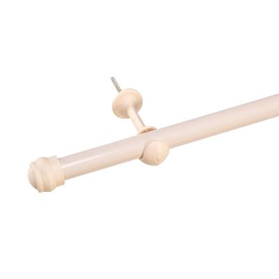 Varão De Cortina Simples 4 Metros 19mm Bege