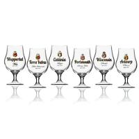 Conjunto Com 6 Taças 330ml Premium Floripa Wuppertal Gold - 1