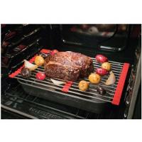 Escorredor Esteira Inox Louça Cozinha Pia Flexivel Extensivel Multiuso Silicone Dobravel Compacto - 3