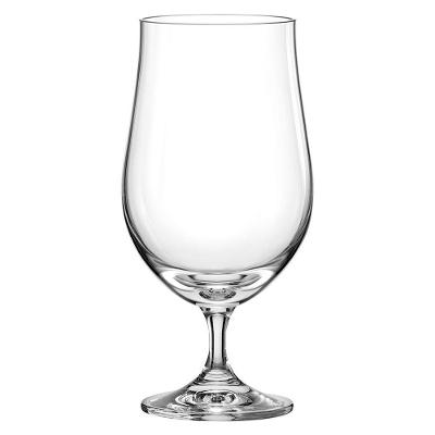 Bohemia Bar-Beer Taça Cerveja 17X8X8Cm 380Ml Cristal Transp 4Pç