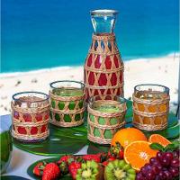 Jogo De Copos Baixos Em Vidro Com Sisal Com 4 Peças 320Ml Wolff - 2