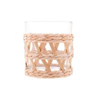 Jogo De Copos Baixos Em Vidro Com Sisal Com 4 Peças 320Ml Wolff - 6