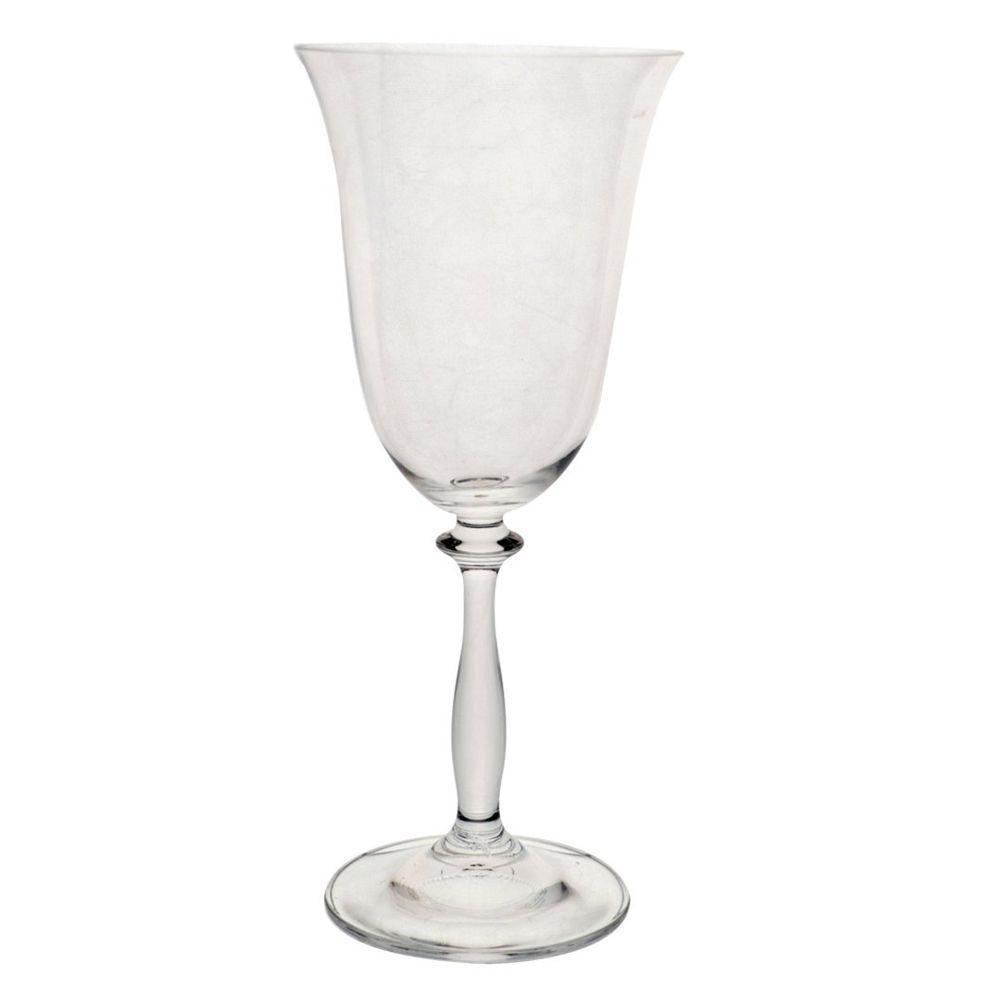 Jogo De Taças Para água Em Cristal Angela Com 6 Peças 350ml Crystalex - 1