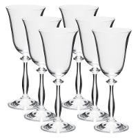 Jogo De Taças Para Vinho Branco Em Cristal Angela Com 6 Peças 185ml Crystalex - 3