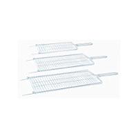 Grelha Dobrável Reta Para Churrasqueira 21x68 Cm - 2