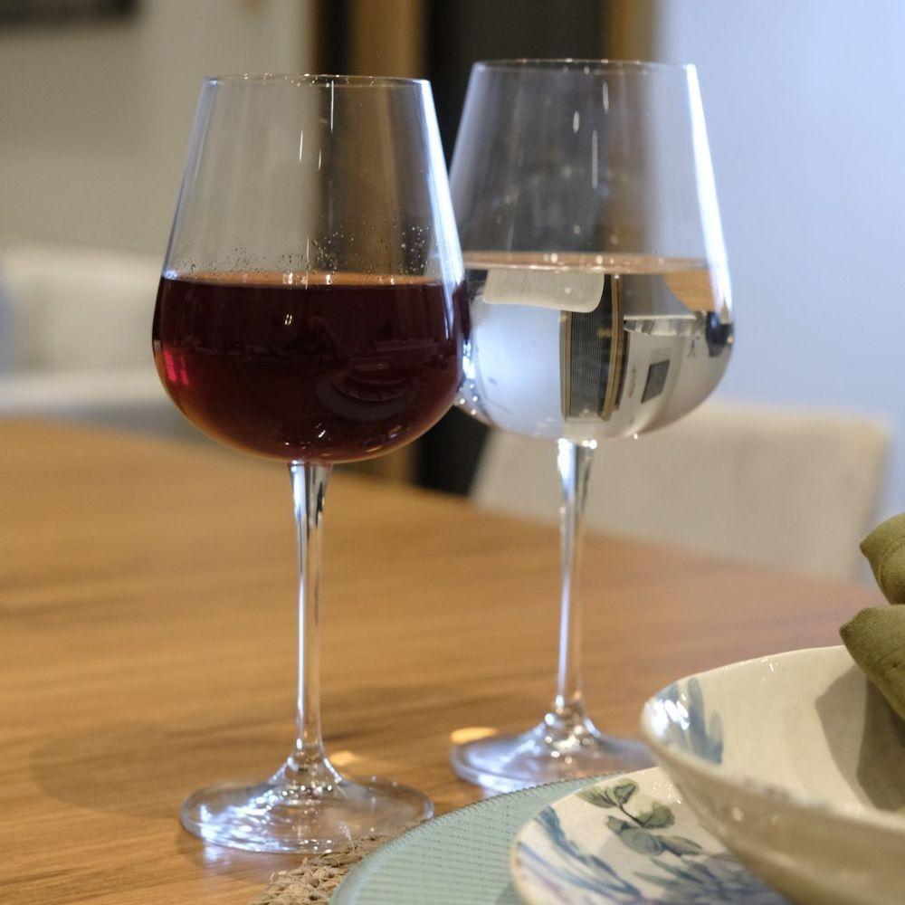 Jogo De Taças Para água Em Cristal Ardea Com 6 Peças 670ml Bohemia - 6