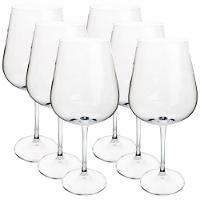Jogo De Taças Para água Em Cristal Ardea Com 6 Peças 670ml Bohemia - 3