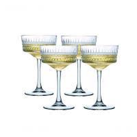 Jogo De Taças Para Champanhe Em Vidro Elysia Com 4 Peças 260ml Pasabahce - 2