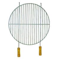 Grelha Redonda Galvanizada P/ Churrasqueira 45Cm Diâmetro - 1