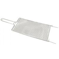 Grelha Dobrável Miúdo para Churrasqueira 17x58 Cm - 1