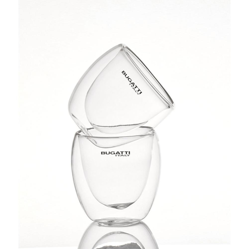 Jogo Chá 2 Copos Parede Dupla 250ml E Infusor Ervas Morango - 2