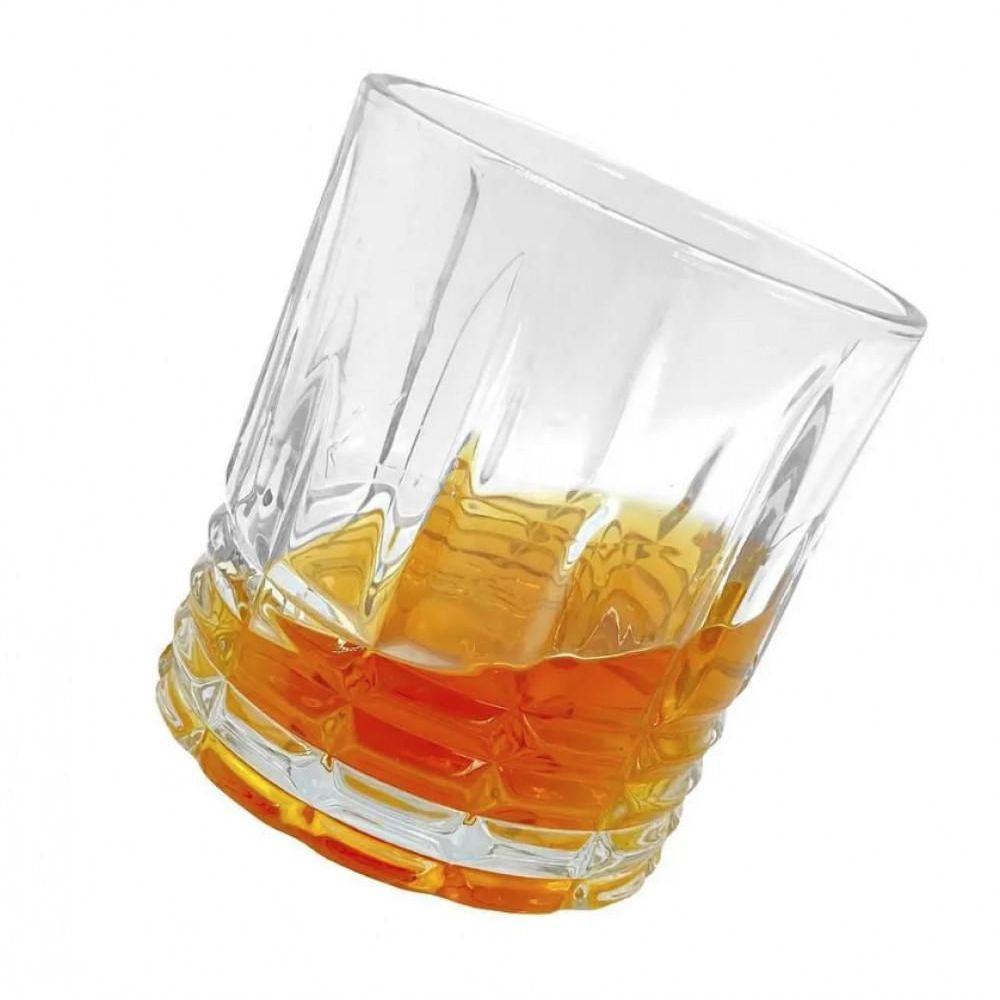 Jogo De 6 Copos Baixos Para Whisky Vidro 340 Ml - Mimo Style - 3