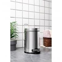 Lixeira Inox Pedal E Balde 3l Decorlinelixeiras ø 17x27cm - 6