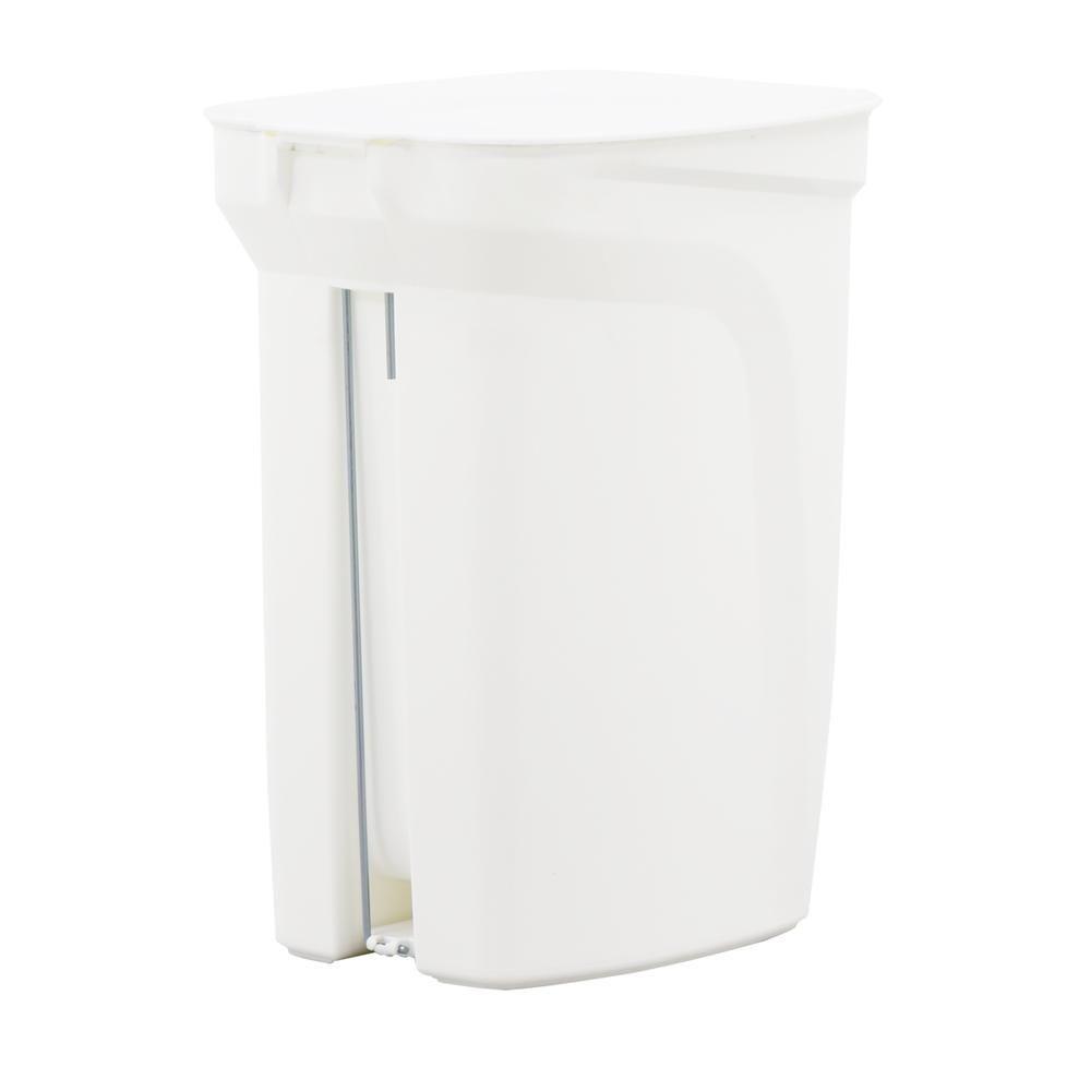 Lixeira Tramontina Compact 10L Em Polipropileno Branco - 4