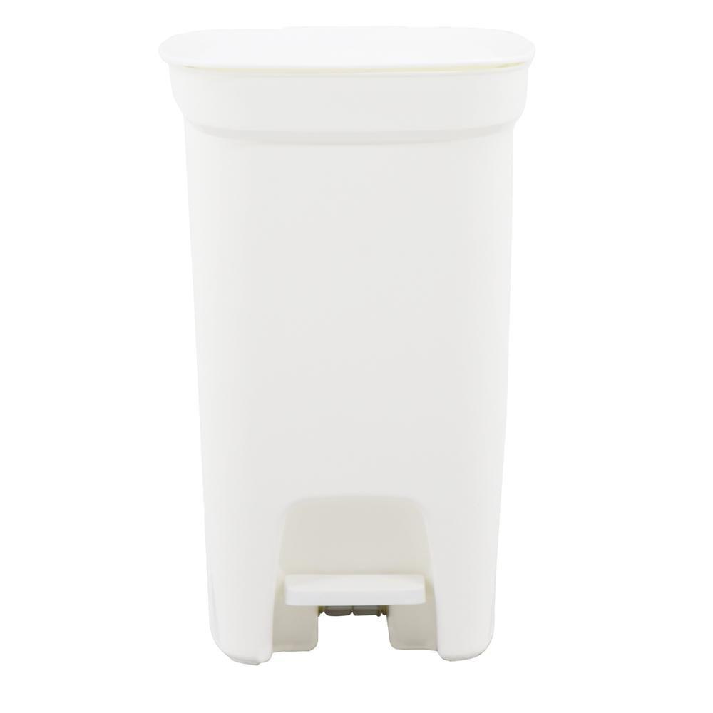 Lixeira Tramontina Compact 10L Em Polipropileno Branco - 5