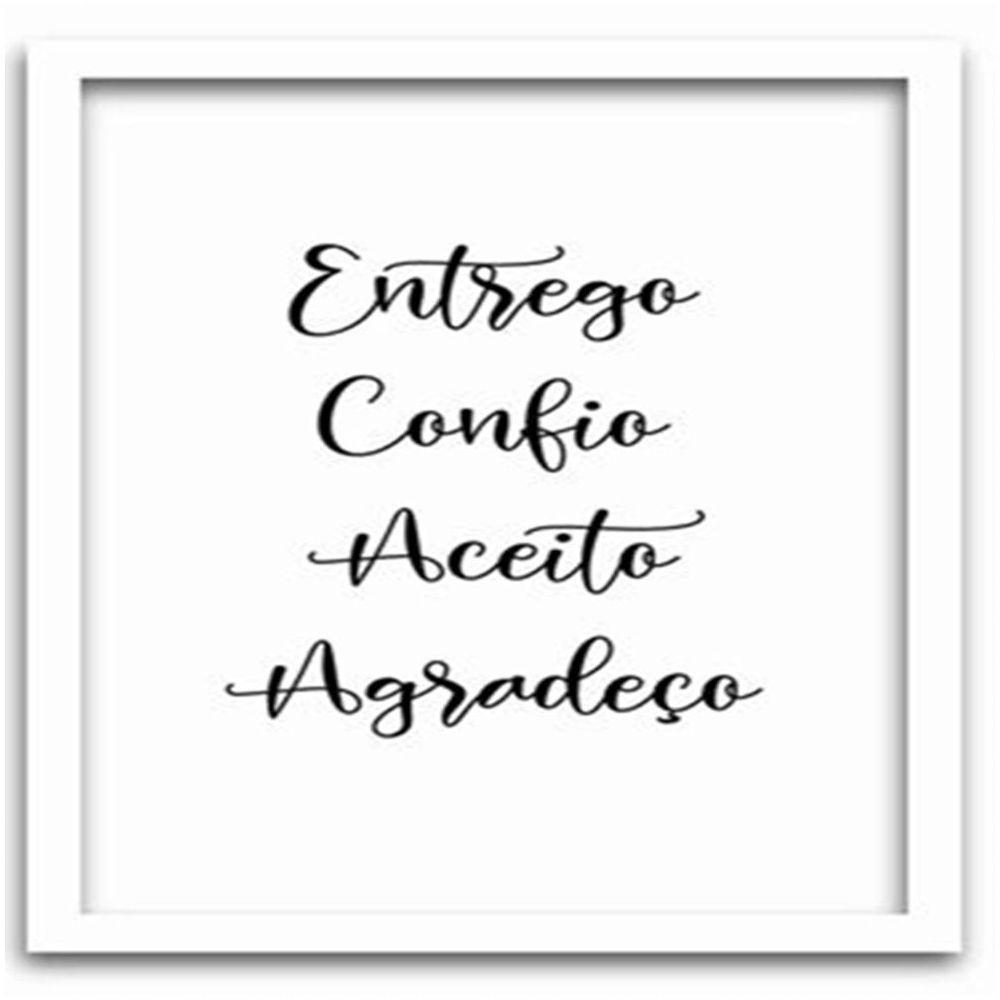 Conjunto Quadros Decorativos 3 Peças 40X60 Flamingo Abacaxi Titulo Moldura Branca - 5