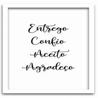 Conjunto Quadros Decorativos 3 Peças 40X60 Flamingo Abacaxi Titulo Moldura Branca - 5