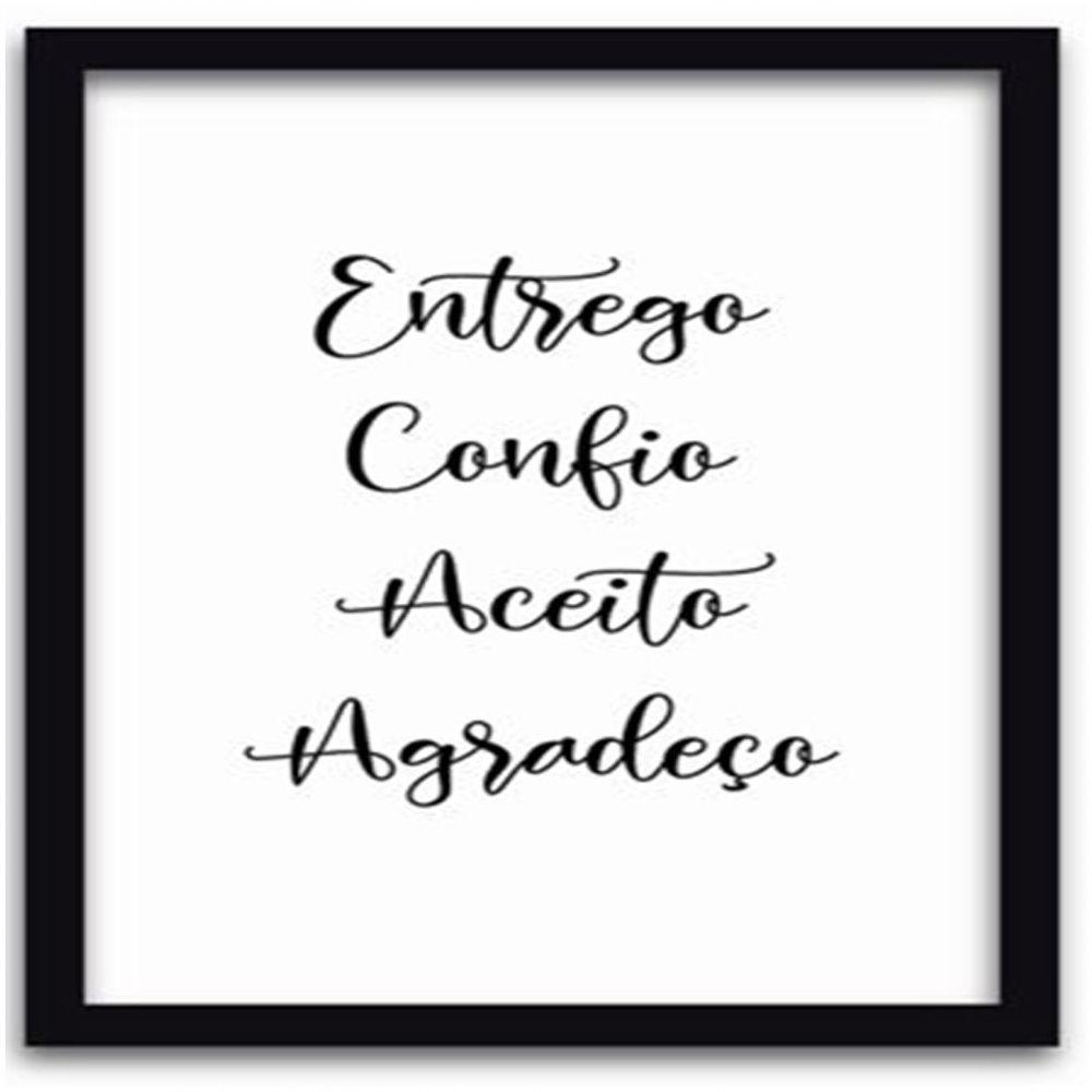 Conjunto Quadros Decorativos 3 Peças 40X60 Flamingo Abacaxi Titulo Moldura Preta - 5