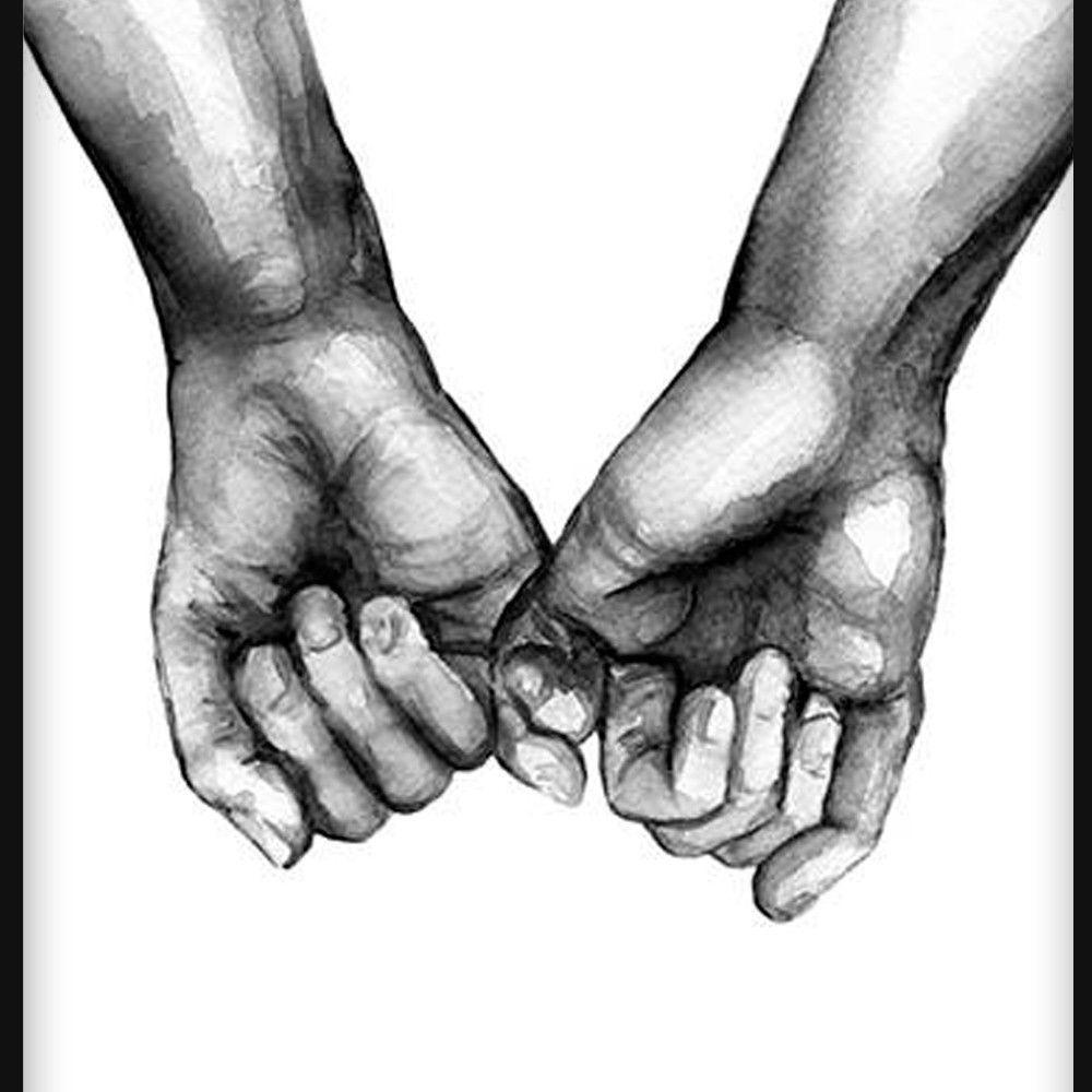 Kit 03 Quadross "Mãos Dadas" 43X33X1Cm - 3