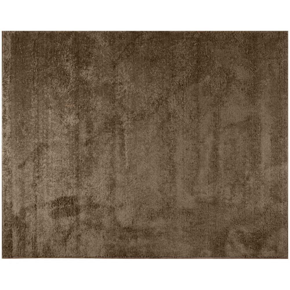 Tapete Esc 2,00 X 2,50m Macio Antider Liso Cappuccino - 1