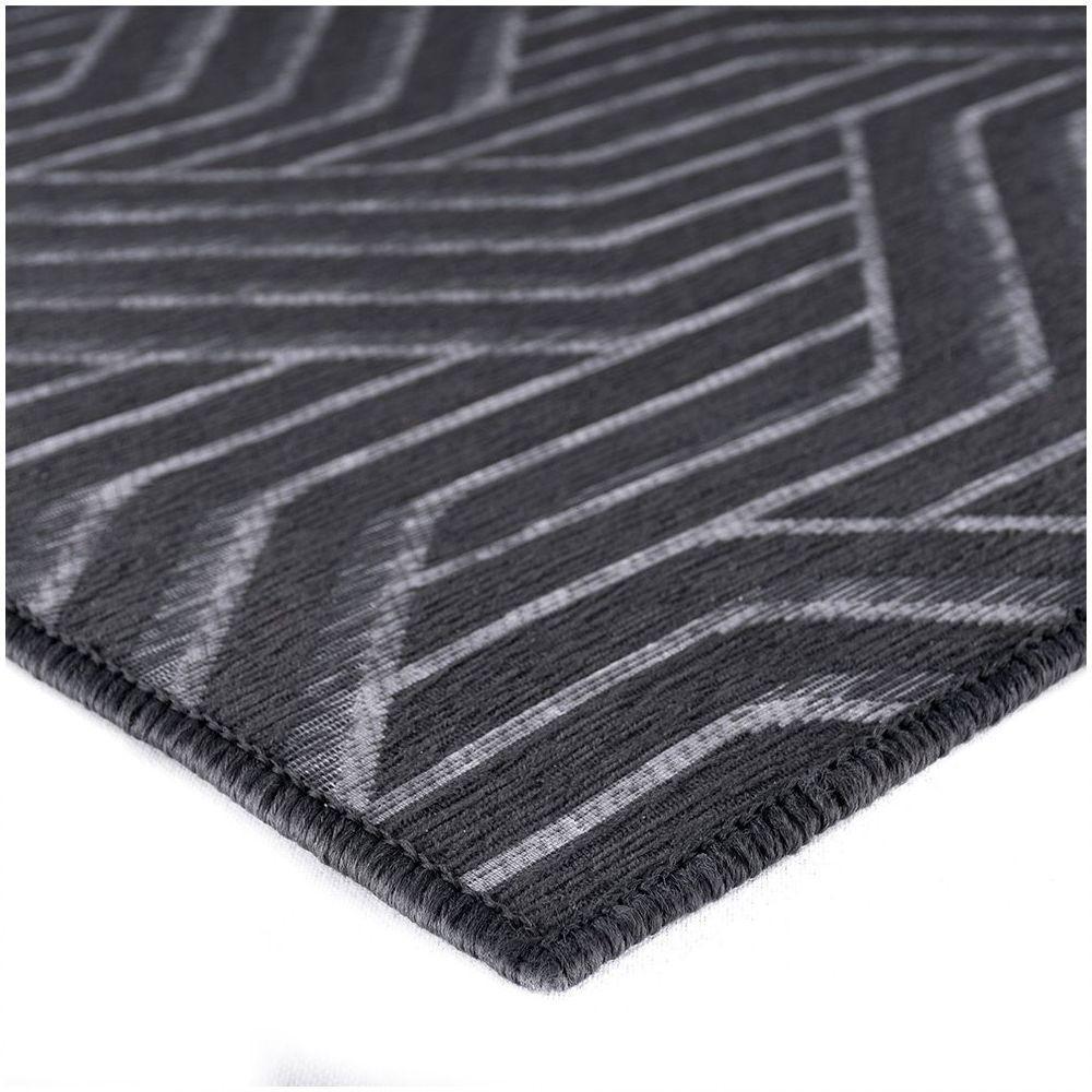 Tapete Sala Quarto Funcional Azulejo 1,50 X 2,00 Titulos Chumbo-56 - 4