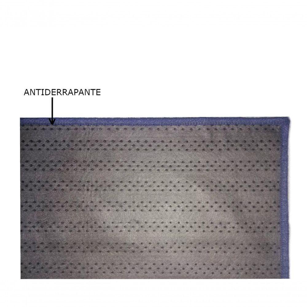 Tapete Sala Quarto Esc 1,00 X 1,50 Antiderrapante Home Tech Titulos Home Tech Ht-05 Champanhe - 2