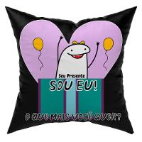 Almofada Avulsa Cheia C/ Frases 45Cm X 45Cm Seu Presente - 1