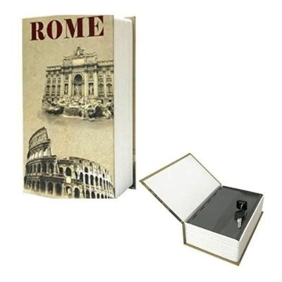Cofre Livro Estampado Roma Tamnho G - Western