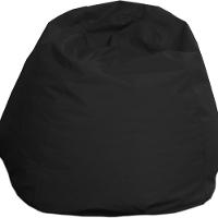 Capa Para Puff Cor Preto - 1