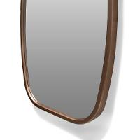 Espelho Retangular Moldura De Plastíco Rosê 65X43,5 Cm - 3