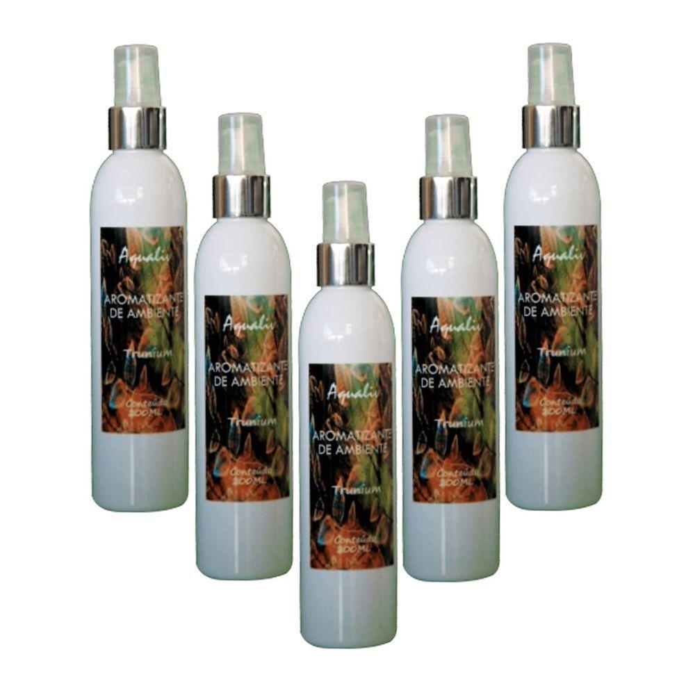Kit 5 Aromatizador De Ambientes Aroma Trunium Frasco 200ml - 1