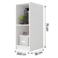 Nicho Torre Organizador Multifuncional Branco 136 Cm Caemmun