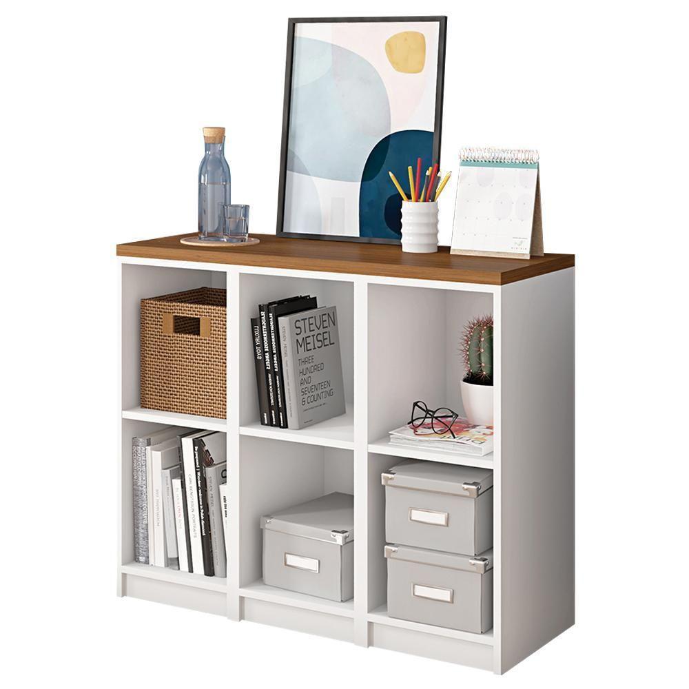 Nicho Escritório Multifuncional Branco Torre Caemmun - 7