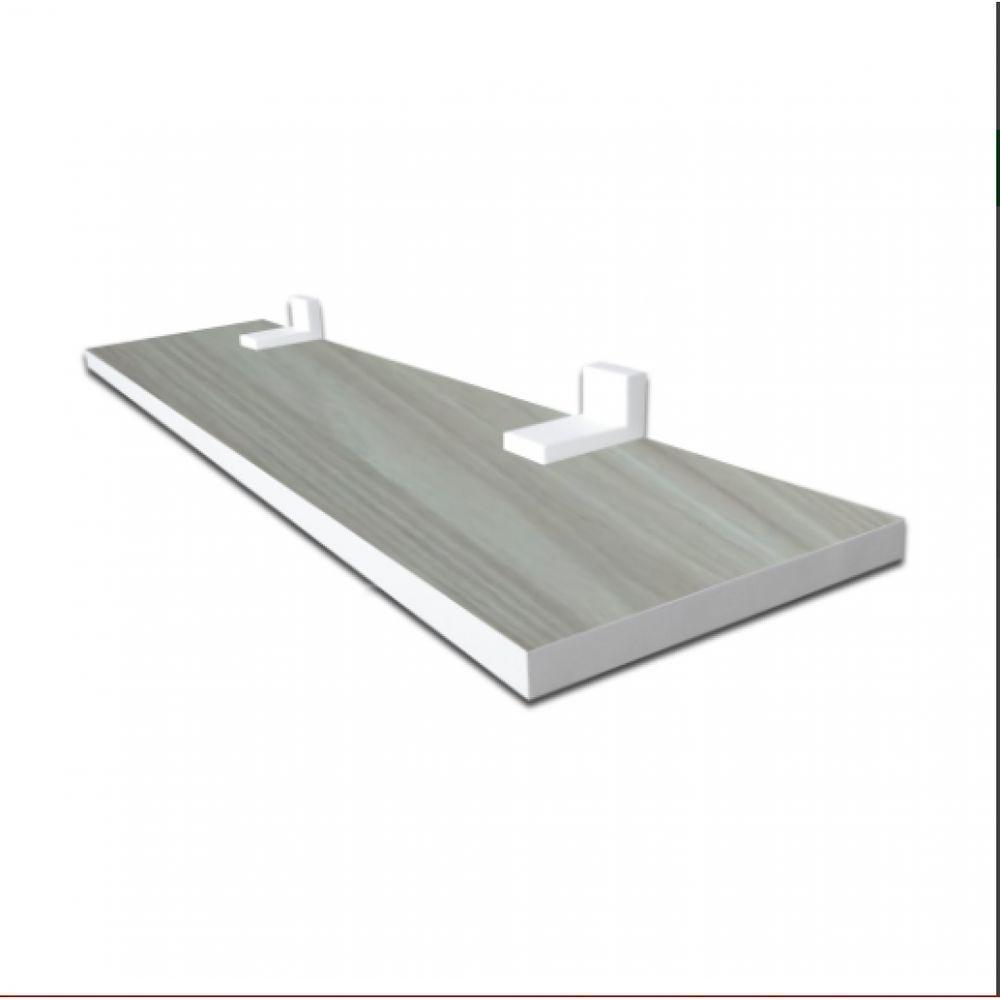 Prateleira Linha-Furta Cor Em Mdf Com Borda De Pvc Branco 35 - 3