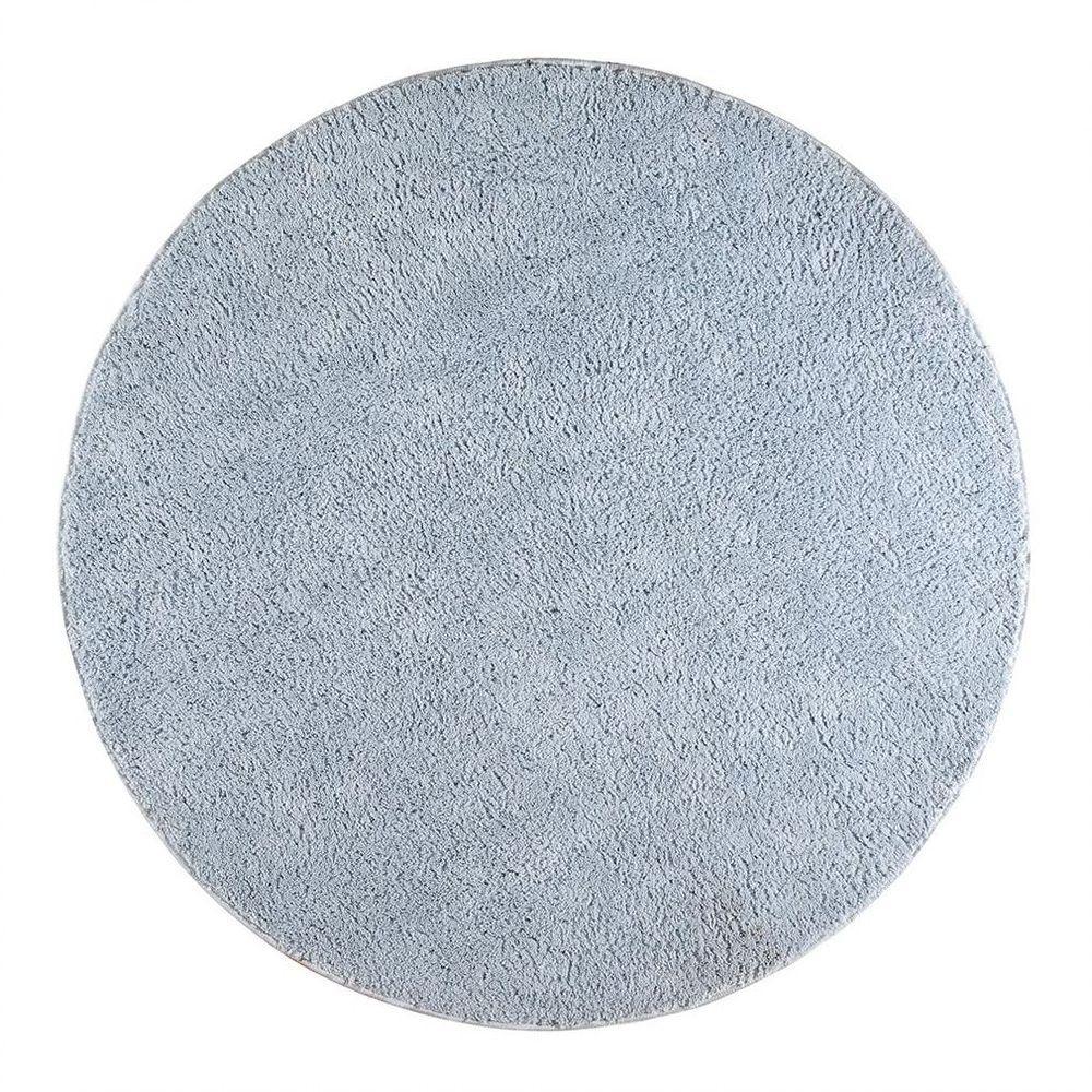 Tapete Sala Esc. 1,00 Redondo Antider. Azul Bebê Classic - 4