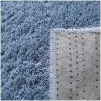 Tapete Sala Esc. 1,00 Redondo Antider. Azul Bebê Classic - 3