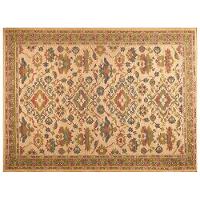 Tapete Sala/quarto Funcional Medalhão 1,00 X 1,50  Titulo Bege-72 - 7