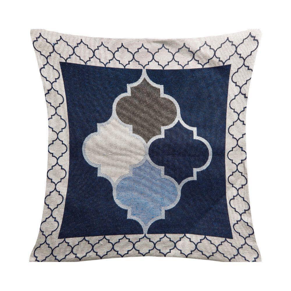 Capa De Almofada Grécia Azul Valle Enxovais 1 Peça - 2