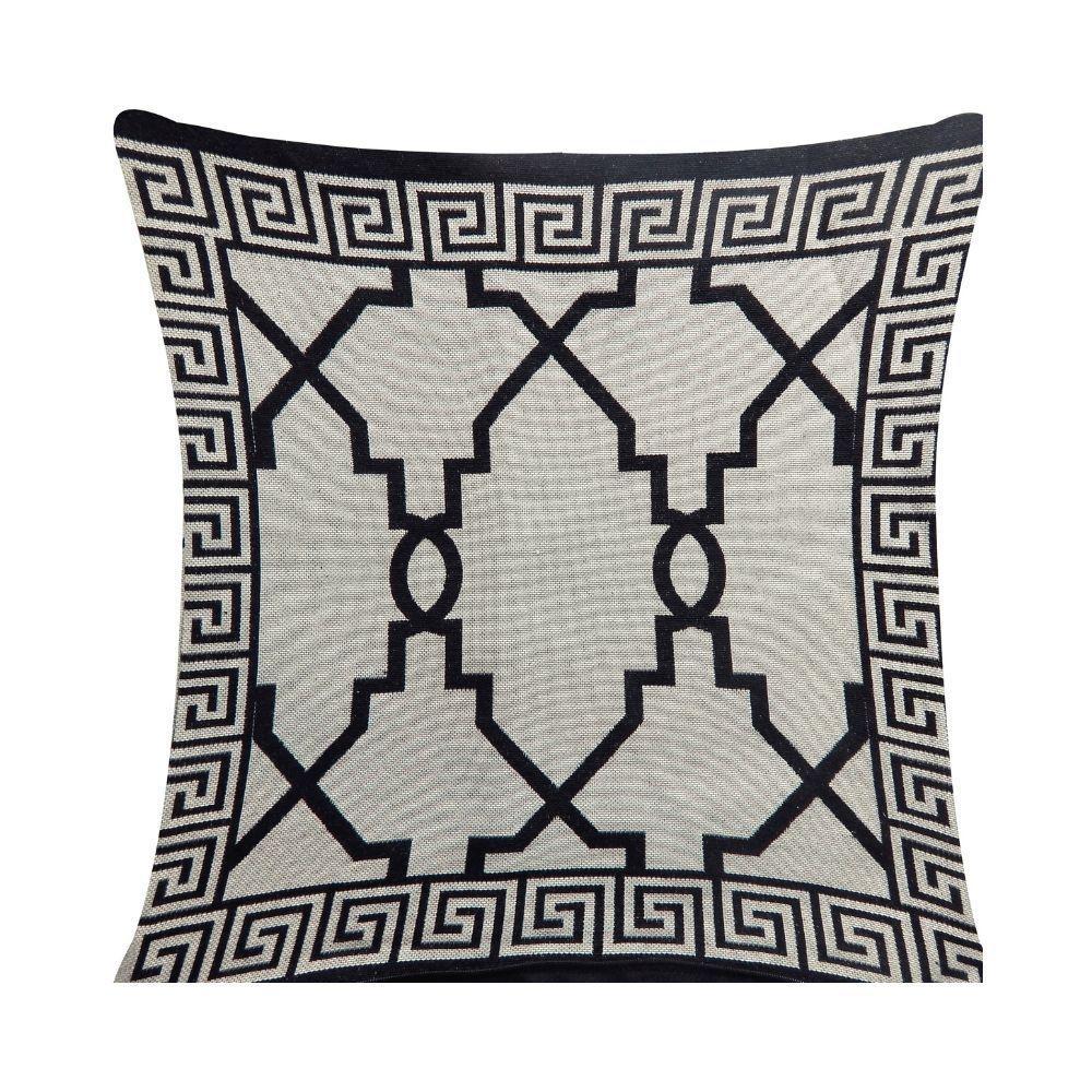 Capa De Almofada Grécia Preto Valle Enxovais 1 Peça - 2