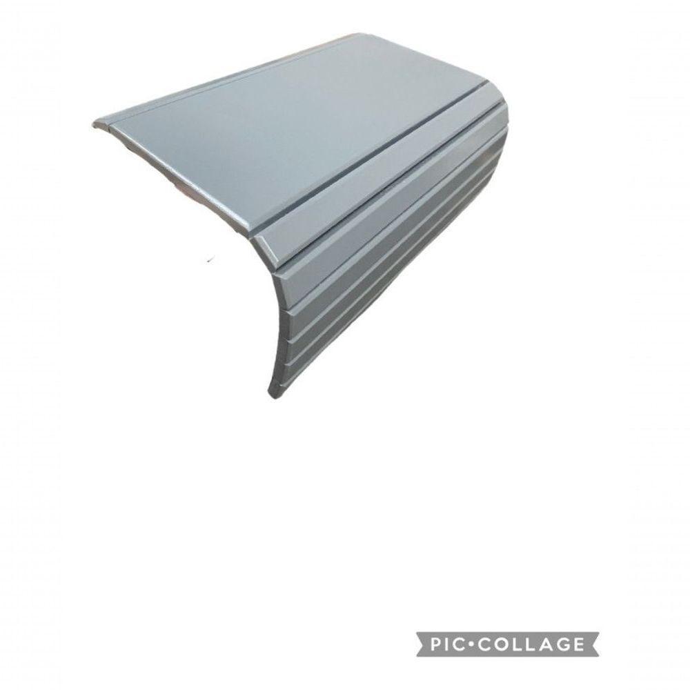 Esteira Bandeja Suporte Reta Flexível Para Braço Sofá Cinza - 6