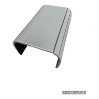 Esteira Bandeja Suporte Reta Flexível Para Braço Sofá Cinza - 7