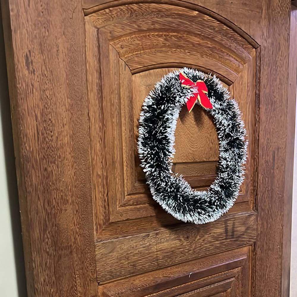 Guirlanda De Natal Porta Casa Vitrine Empresa Papai Noel - 2