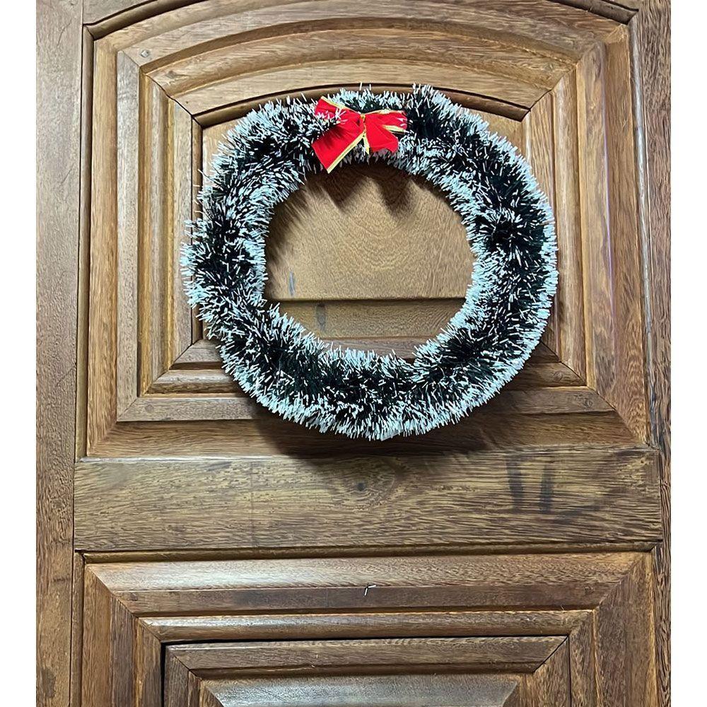 Guirlanda De Natal Porta Casa Vitrine Empresa Papai Noel - 3