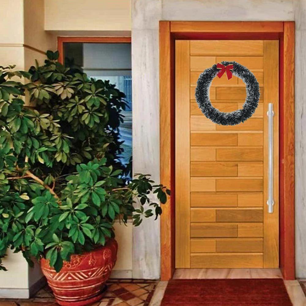 Guirlanda De Natal Porta Casa Vitrine Empresa Papai Noel - 4