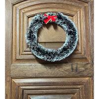 Guirlanda De Natal Porta Casa Vitrine Empresa Papai Noel - 5