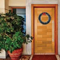 Guirlanda De Natal Porta Casa Vitrine Empresa Papai Noel - 7