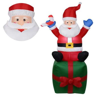 Papai Noel Natal Natalina Inflavel 1 Metro E 80Cm