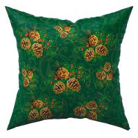 Kit C/ 4 Capas De Almofadas Natalinas Verde 45Cm X 45Cm - 5