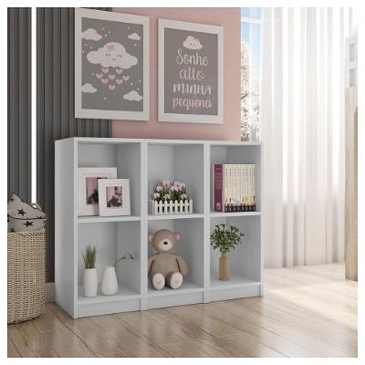 Nicho Torre Organizadora Para Quarto Infantil Marrom Caemmun